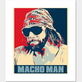 Macho Man // The Cream Of The Crop Hope Poster Art Posters and Art